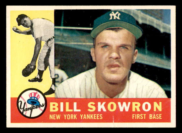 1960 Topps Baseball #370 Bill Skowron Yankees VG-EX 552392