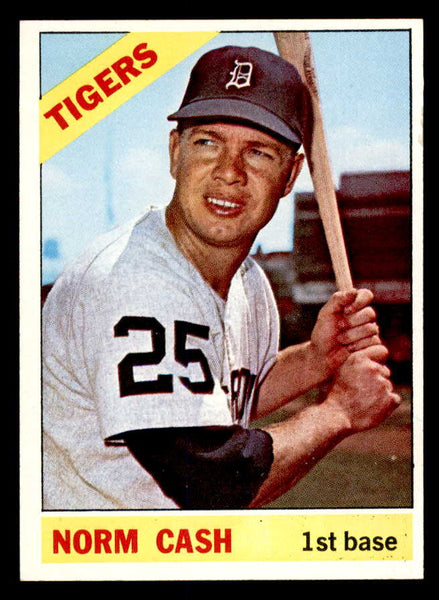 1966 Topps Baseball #315 Norm Cash Tigers NR-MT 552398