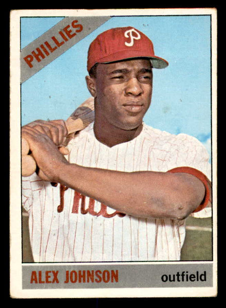 1966 Topps Baseball #104 Alex Johnson Phillies VG-EX No Trade 552399