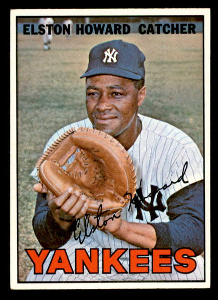 1967 Topps Baseball #025 Elston Howard Yankees NR-MT 552411