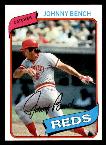 1980 Topps Baseball #100 Johnny Bench Reds NR-MT 552423