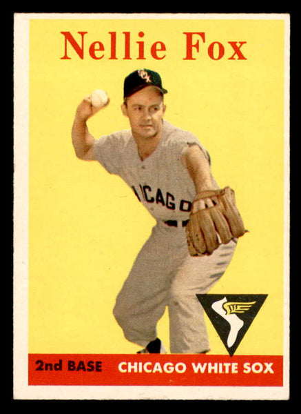 1958 Topps Baseball #400 Nellie Fox White Sox EX+/EX-MT 552442