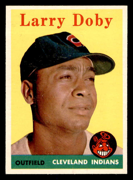 1958 Topps Baseball #424 Larry Doby Indians EX-MT 552446