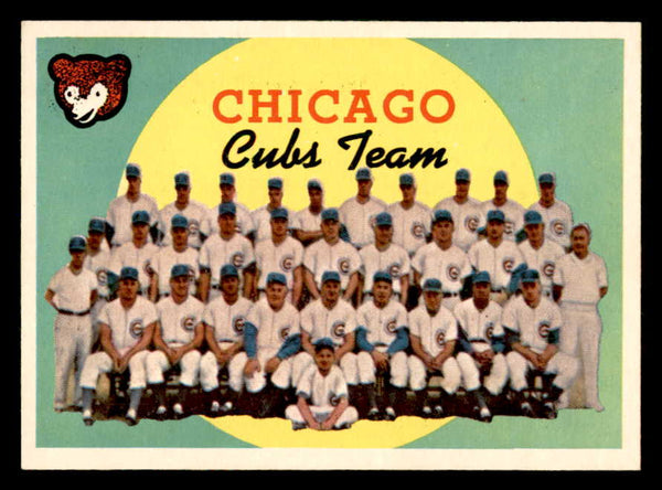 1959 Topps Baseball #304 Chicago Cubs Team EX-MT 552449