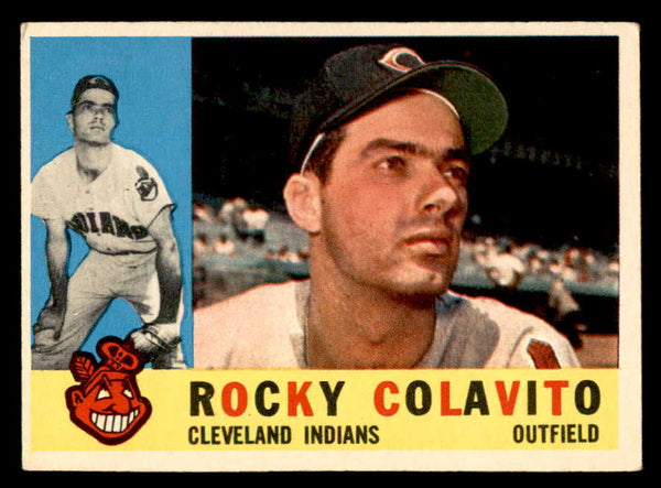 1960 Topps Baseball #400 Rocky Colavito Indians EX-MT 552456