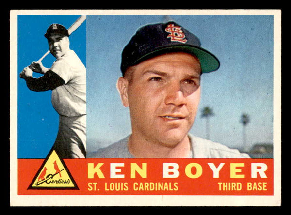 1960 Topps Baseball #485 Ken Boyer Cardinals EX-MT 552460