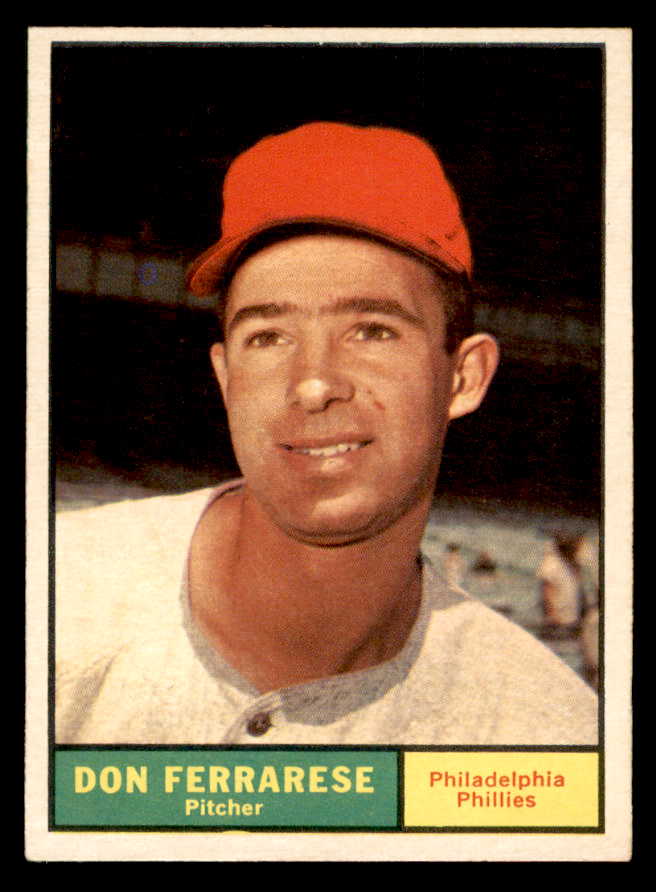 1961 Topps Baseball #558 Don Ferrarese Phillies EX-MT 552478