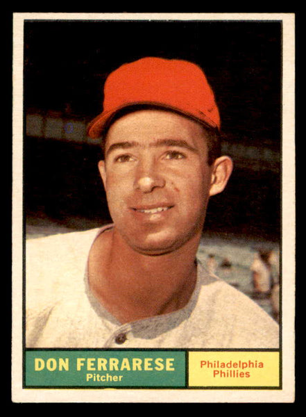1961 Topps Baseball #558 Don Ferrarese Phillies EX-MT 552478