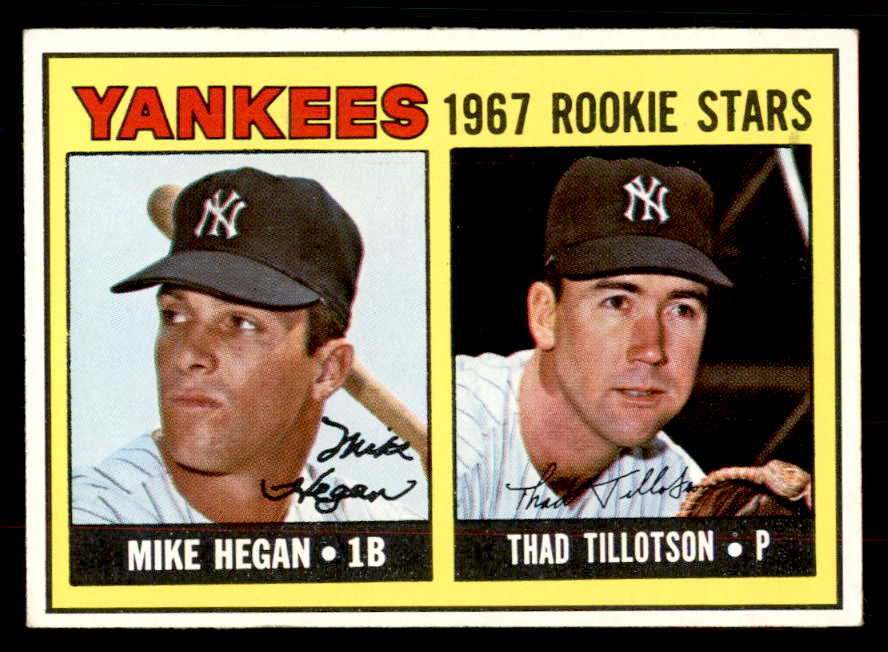 1967 Topps Baseball #553 Mike Hegan Yankees EX-MT 552522