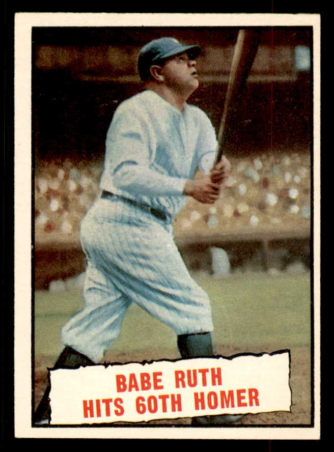 1961 Topps Baseball #401 Babe Ruth Yankees EX-MT 552547