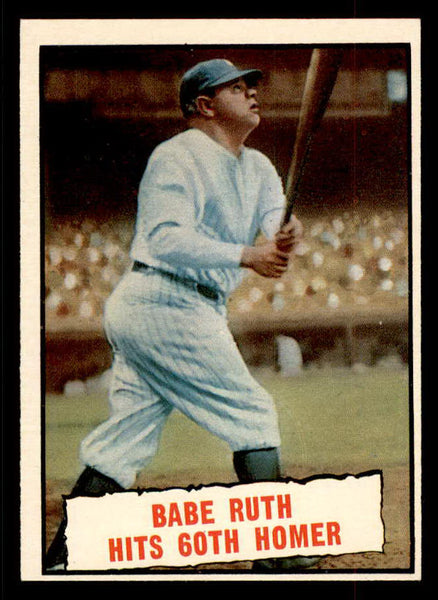 1961 Topps Baseball #401 Babe Ruth Yankees EX-MT 552548