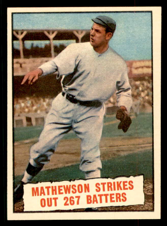 1961 Topps Baseball #408 Christy Mathewson Giants NR-MT 552551