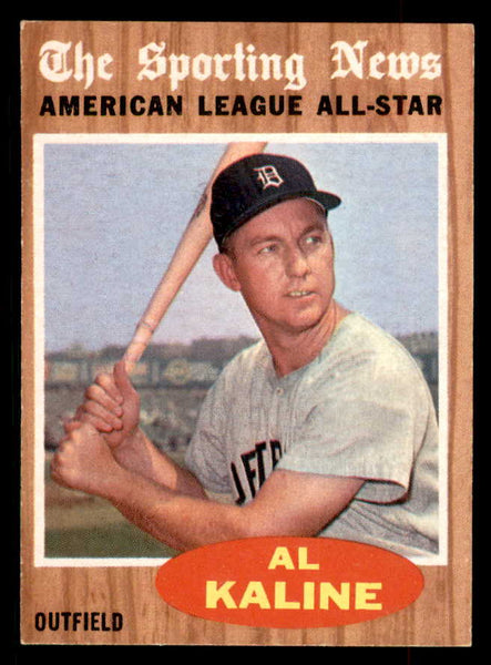 1962 Topps Baseball #470 Al Kaline A.S. Tigers EX-MT 552568