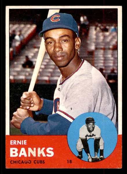 1963 Topps Baseball #380 Ernie Banks Cubs VG-EX 552573