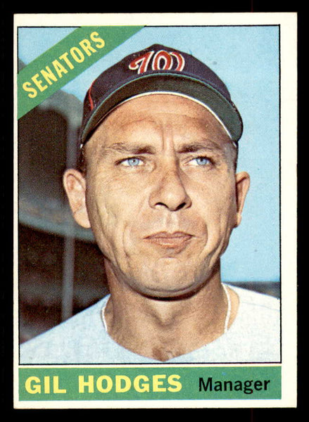 1966 Topps Baseball #386 Gil Hodges Senators EX-MT 552583