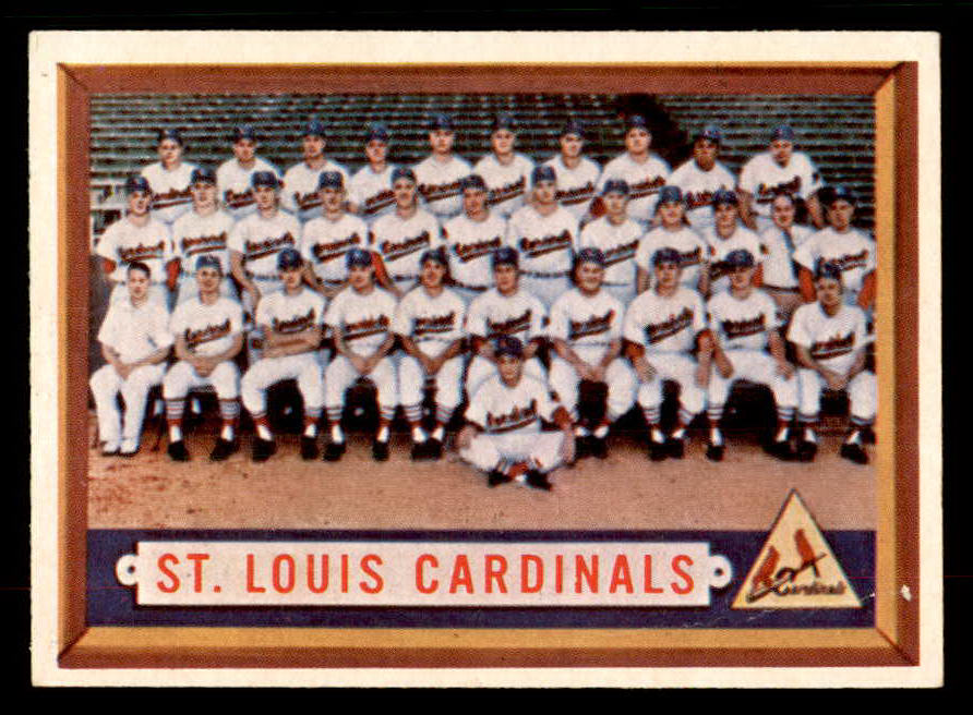 1957 Topps Baseball #243 St. Louis Cardinals Team VG-EX 552591