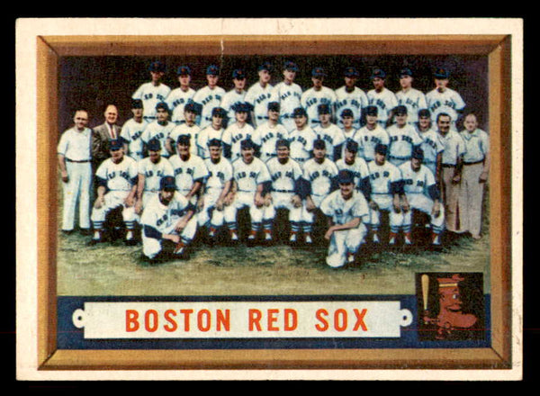1957 Topps Baseball #171 Boston Red Sox Team VG-EX 552608