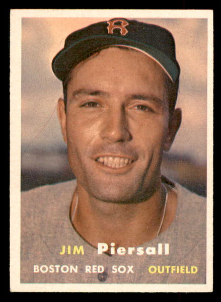 1957 Topps Baseball #075 Jimmy Piersall Red Sox EX-MT 552621