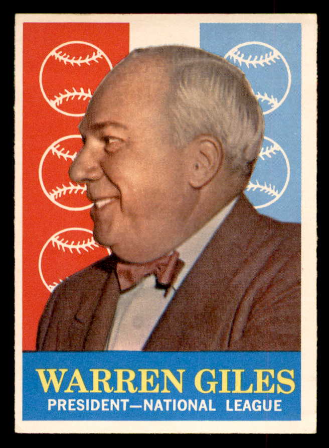 1959 Topps Baseball #200 Warren Giles President VG-EX 552660