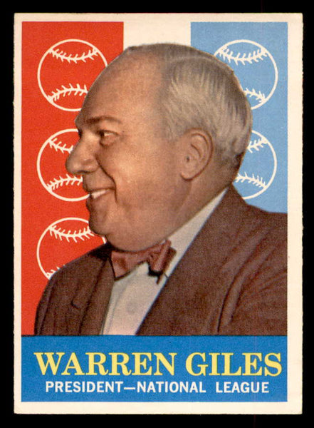 1959 Topps Baseball #200 Warren Giles President VG-EX 552660