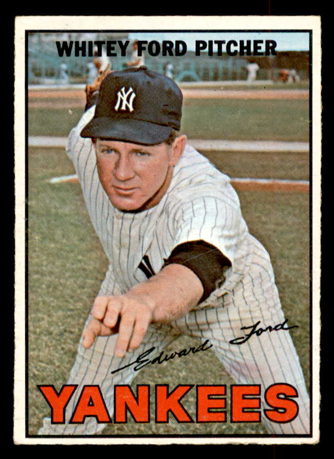 1967 Topps Baseball #005 Whitey Ford Yankees EX-MT 552751
