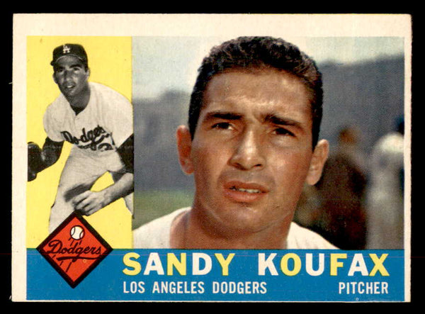 1960 Topps Baseball #343 Sandy Koufax Dodgers VG-EX 552769