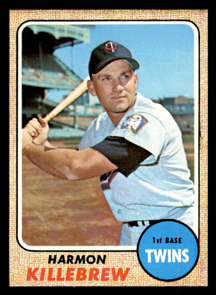 1968 Topps Baseball #220 Harmon Killebrew Twins NR-MT 552773