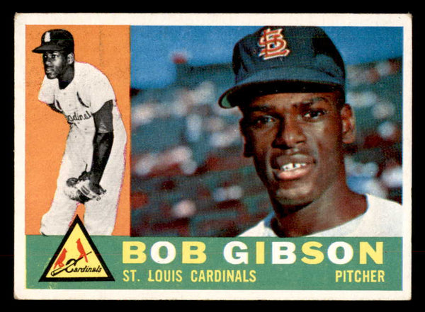 1960 Topps Baseball #073 Bob Gibson Cardinals EX 552817