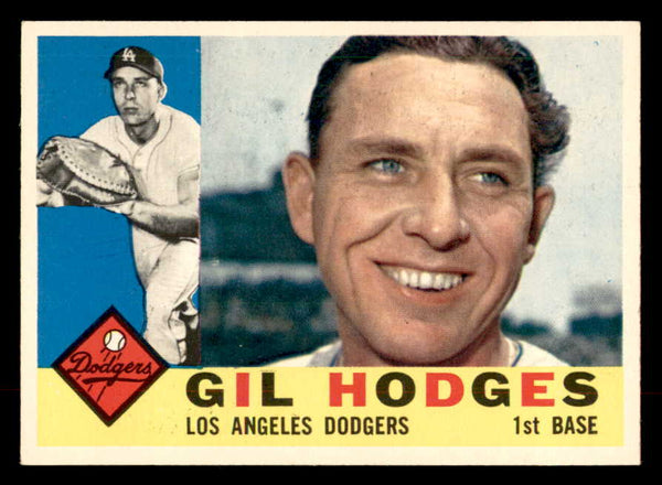 1960 Topps Baseball #295 Gil Hodges Dodgers EX-MT 552819