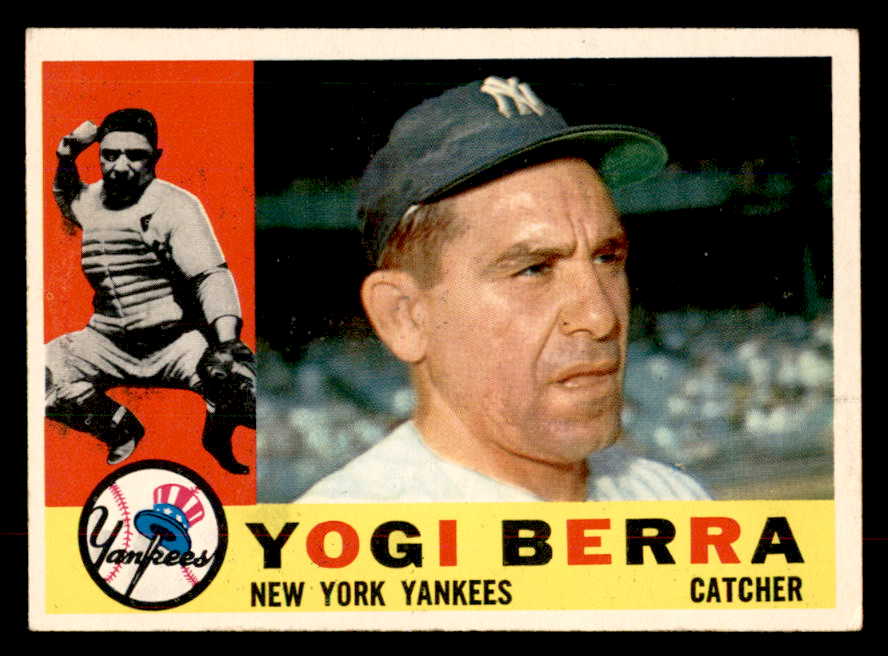 1960 Topps Baseball #480 Yogi Berra Yankees EX+/EX-MT 552831