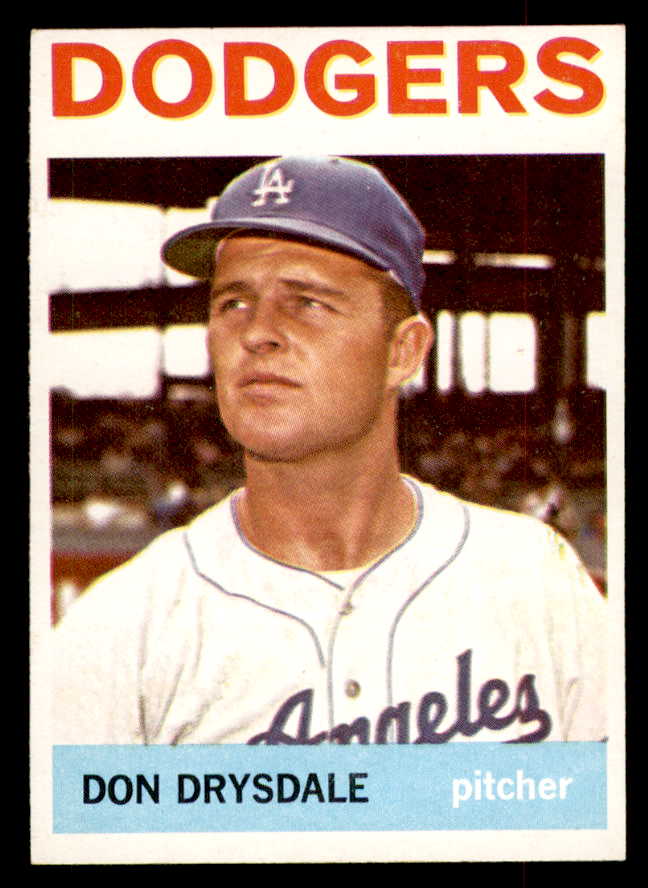 1964 Topps Baseball #120 Don Drysdale Dodgers NR-MT 552842