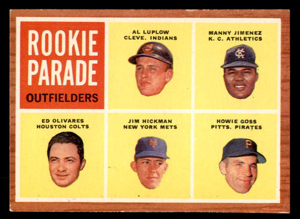 1962 Topps Baseball #598 Jim Hickman Mets VG-EX 552907