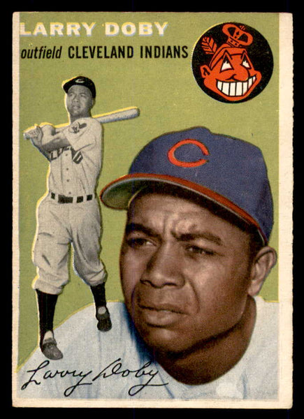 1954 Topps Baseball #070 Larry Doby Indians EX+/EX-MT 552992