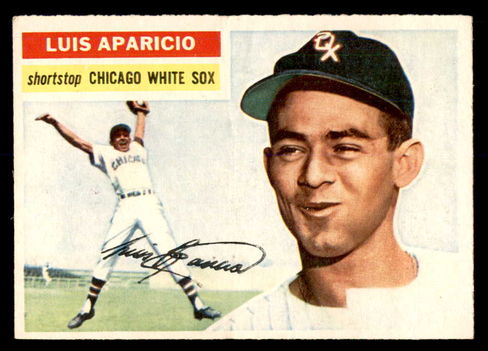 1956 Topps Baseball #292 Luis Aparicio White Sox VG-EX 553039