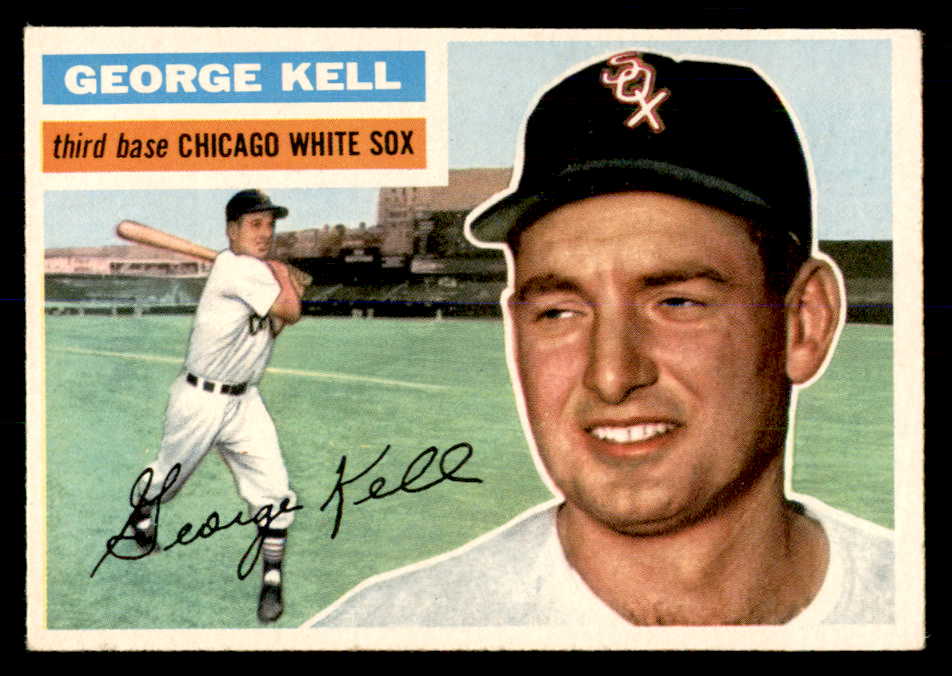 1956 Topps Baseball #195 George Kell White Sox EX-MT 553065