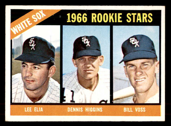 1966 Topps Baseball #529 Lee Elia White Sox EX+/EX-MT 553087