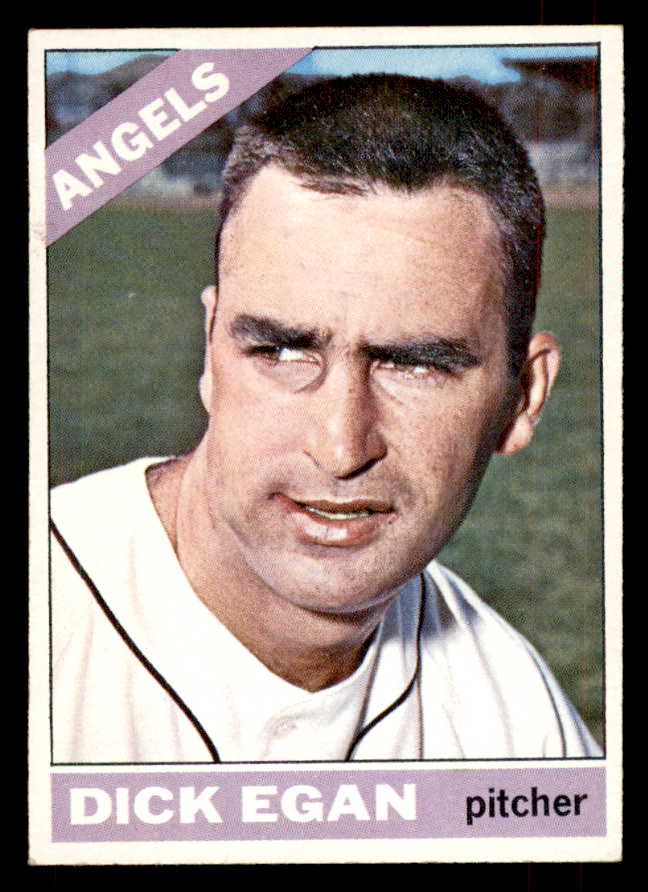 1966 Topps Baseball #536 Dick Egan Angels EX-MT 553098