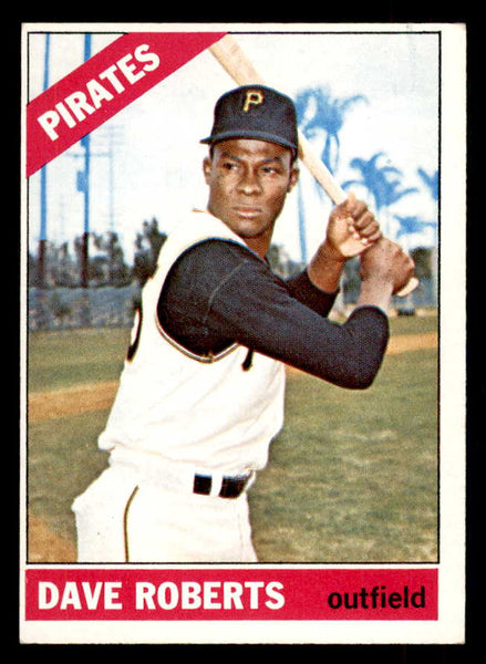 1966 Topps Baseball #571 Dave Roberts Pirates EX 553156