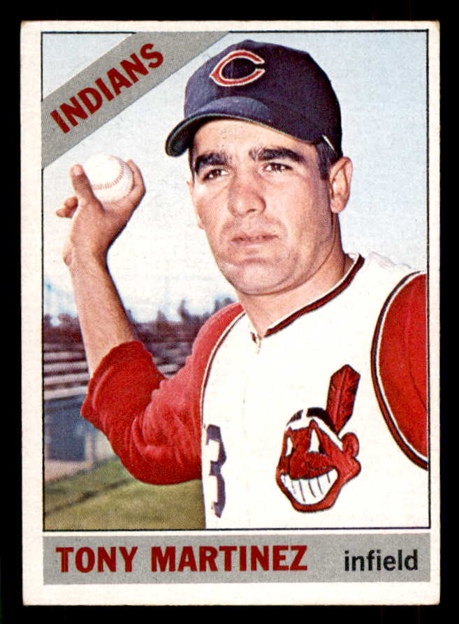 1966 Topps Baseball #581 Tony Martinez Indians EX+/EX-MT 553173