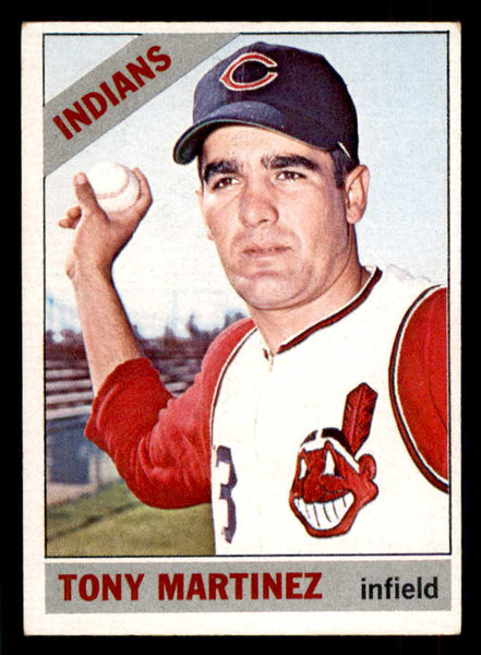1966 Topps Baseball #581 Tony Martinez Indians EX+/EX-MT 553173