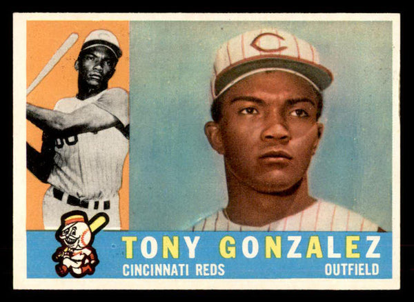 1960 Topps Baseball #518 Tony Gonzalez Reds EX-MT 553213