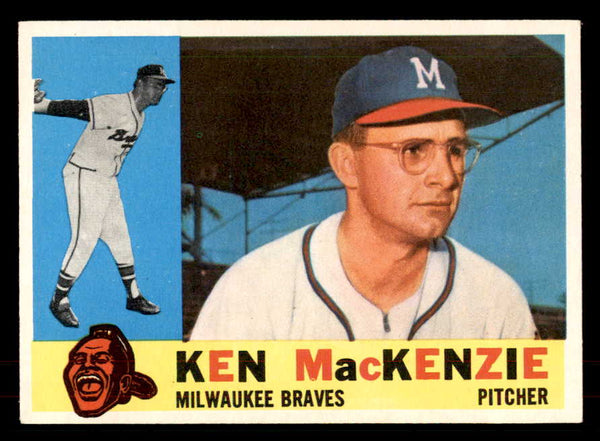 1960 Topps Baseball #534 Ken MacKenzie Braves EX-MT 553235