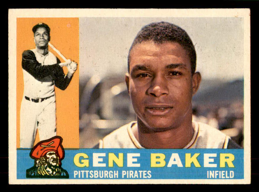 1960 Topps Baseball #539 Gene Baker Pirates EX-MT 553240