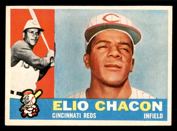 1960 Topps Baseball #543 Elio Chacon Reds EX-MT 553245