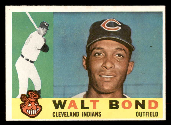 1960 Topps Baseball #552 Walt Bond Indians EX 553258