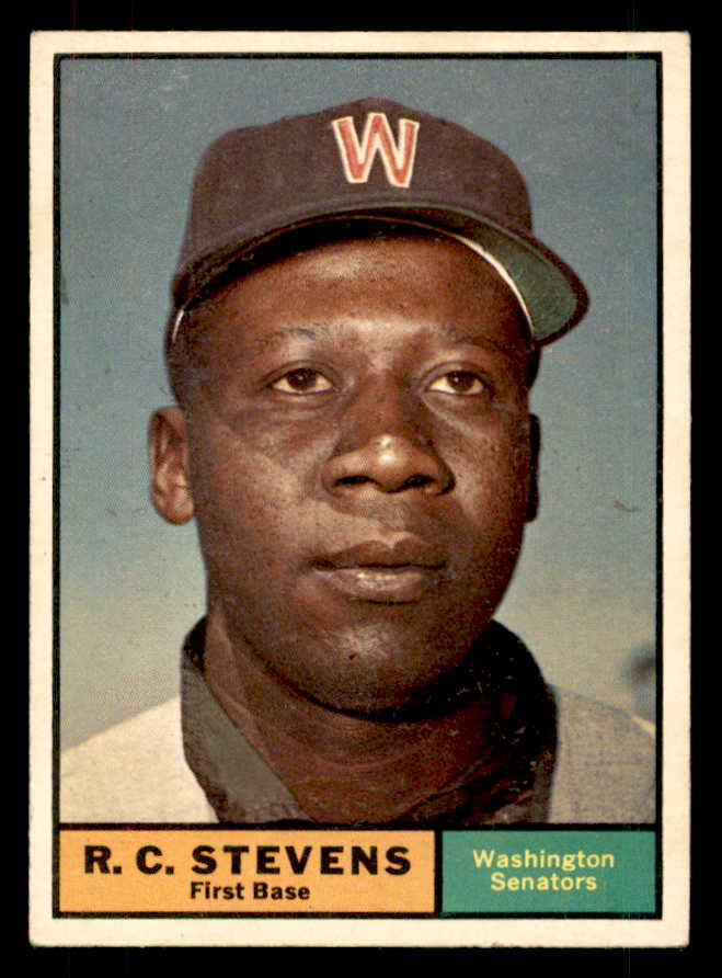 1961 Topps Baseball #526 R.C. Stevens Senators EX-MT 553272