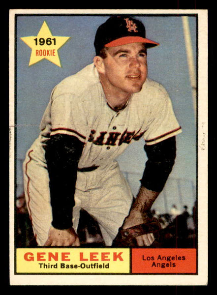 1961 Topps Baseball #527 Gene Leek Angels EX-MT 553275
