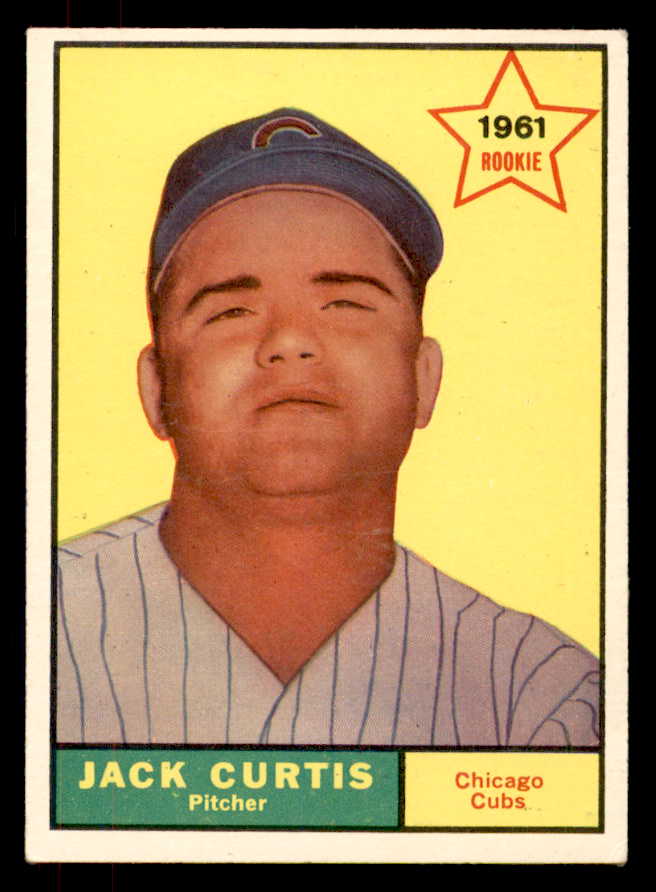 1961 Topps Baseball #533 Jack Curtis Cubs EX+/EX-MT 553284