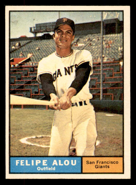 1961 Topps Baseball #565 Felipe Alou Giants NR-MT 553331