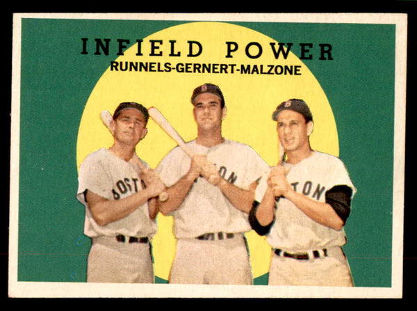 1959 Topps Baseball #519 Pete Runnels Frank Malzone EX-MT 553359